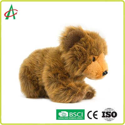 Ningún juguete relleno oso grizzly realista lindo del bebé de Brown del estilo de los ftalatos