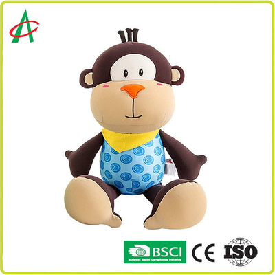 El poliestireno lindo del regalo de Adorkable de los niños gotea el juguete relleno mono de relleno