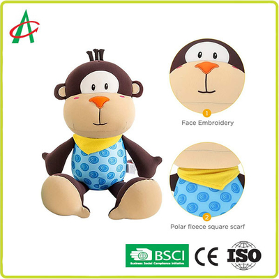 El poliestireno lindo del regalo de Adorkable de los niños gotea el juguete relleno mono de relleno