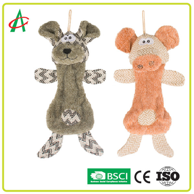Lavable a máquina mastique los juguetes rellenó los juguetes del perro con Squeaker