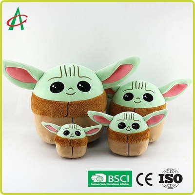 algodón de 10 13 20 de los 26cm PP de la altura que rellena la felpa Toy For Kids de Yoda