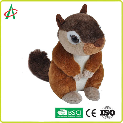 AZO 8" lavable libre felpa Toy For Kids And Adults de la ardilla listada